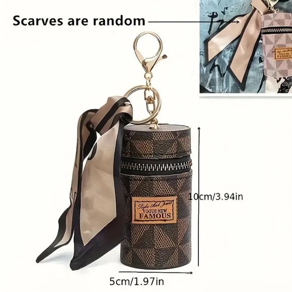 NWT pink windmill design lipstick/change case - Picture 3 of 3